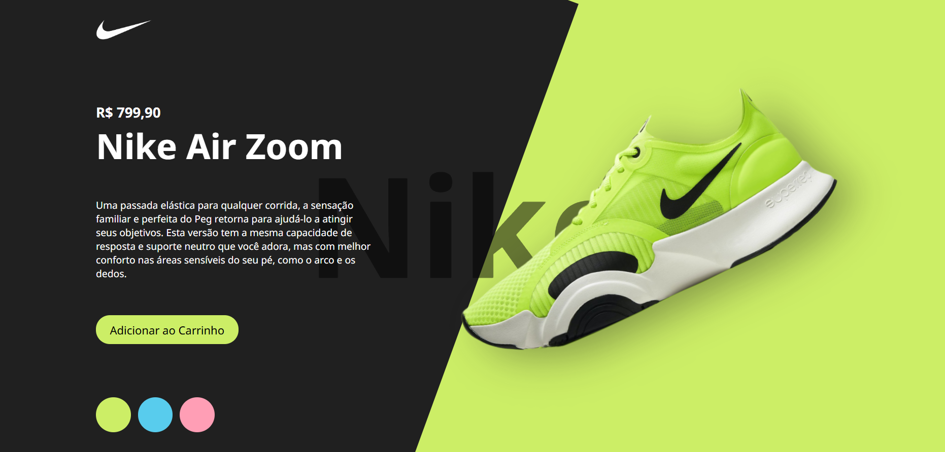 Imagem demonstrativa de projeto realizado